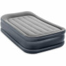 Надувная кровать INTEX Deluxe Pillow Rest Raised 64132, 99×191×42 см, встроенный насос 220V